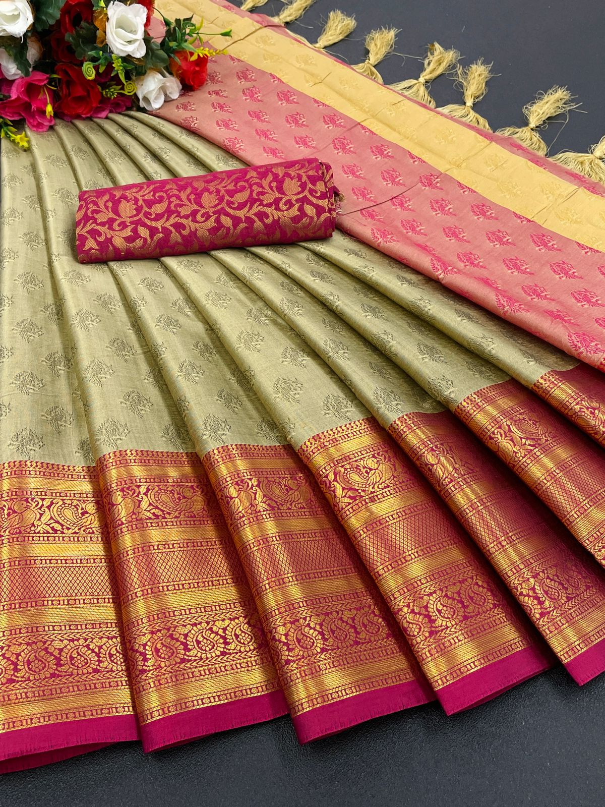 Aab Janaki Mercerised Non Catalog Sarees Catalog
